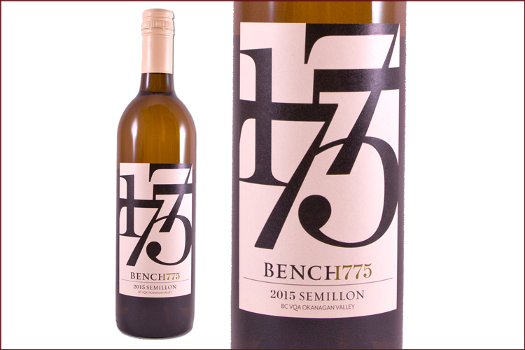 Bench 1775 Winery 2015 Semillon
