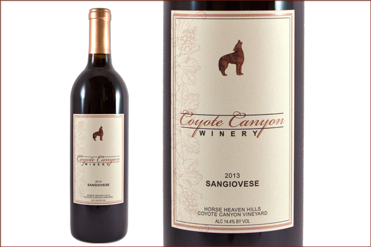 Coyote Canyon Winery 2013 Sangiovese