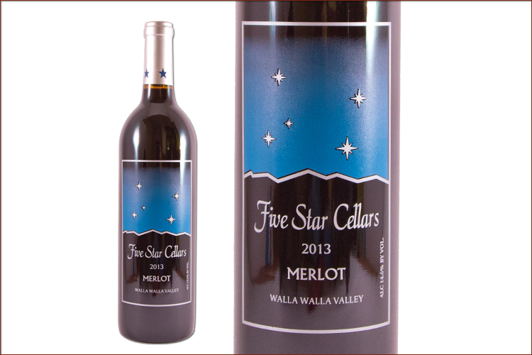 Five Star Cellars 2013 Merlot
