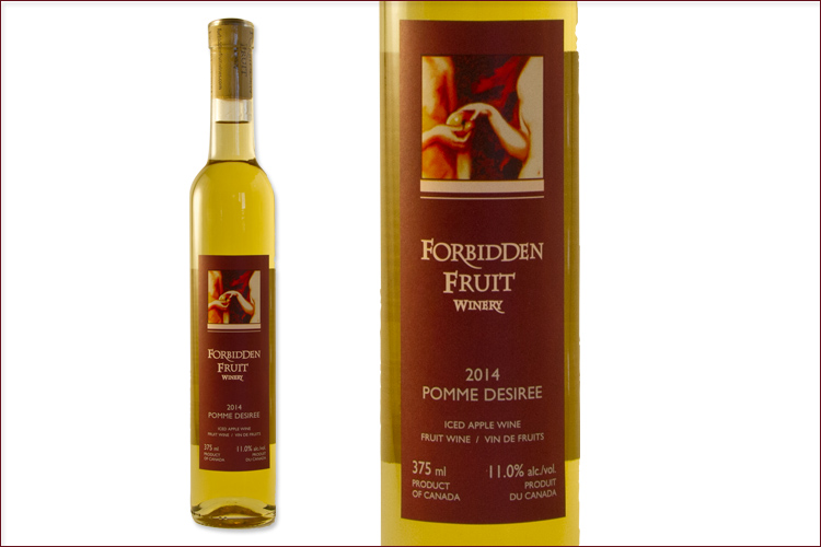 Forbidden Fruit Winery 2014 Pomme Desiree Iced Apple Wine