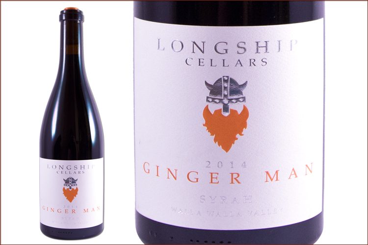 Longship Cellars 2014 Ginger Man Syrah
