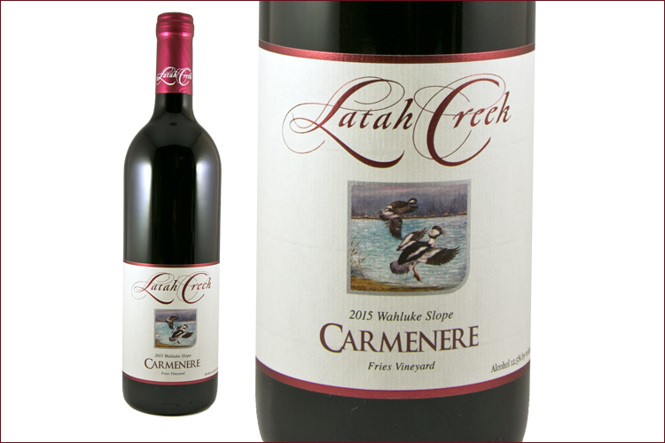 Latah Creek Wine Cellars 2015 Carmenere