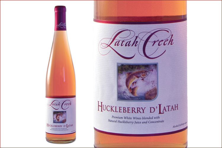 Latah Creek Wine Cellars NV Huckleberry dLatah bottle