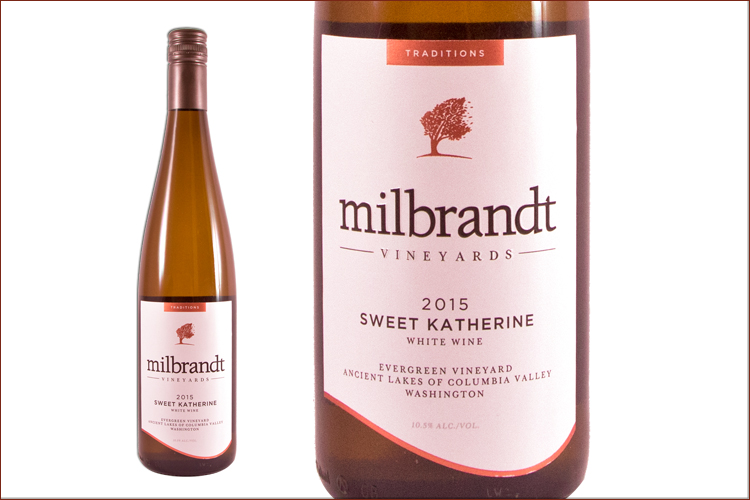 Milbrandt Vineyards 2015 Traditions Sweet Katherine Riesling