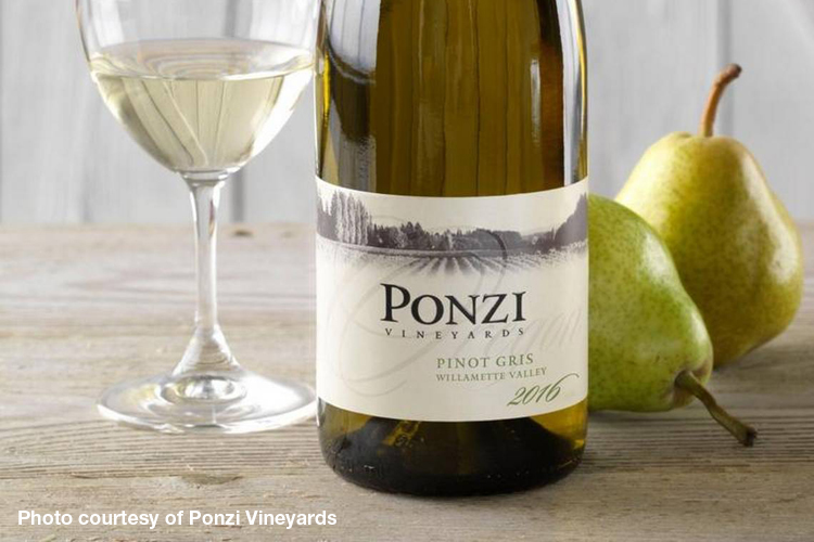 Pinot Gris Rules White Wines in Oregon