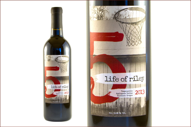 Red Lily Vineyards 2013 Life of Riley Tempranillo