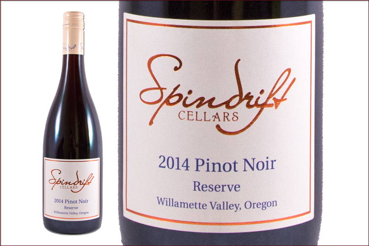 Spindrift Cellars 2014 Reserve Pinot Noir
