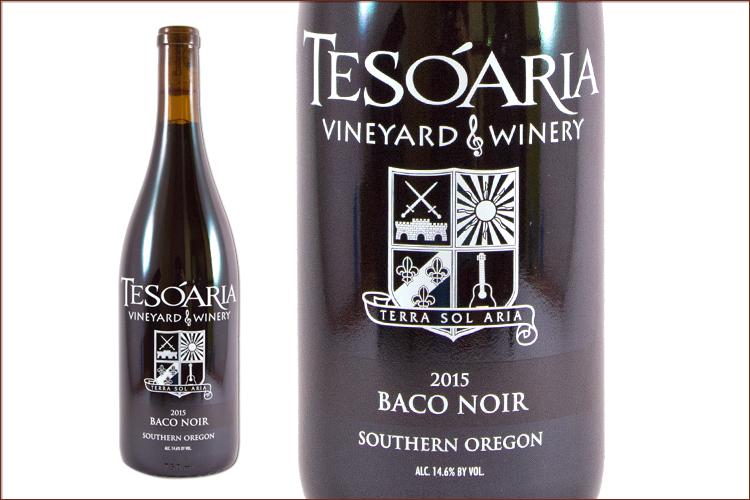 Tesoaria Vineyard & Winery 2015 Baco Noir