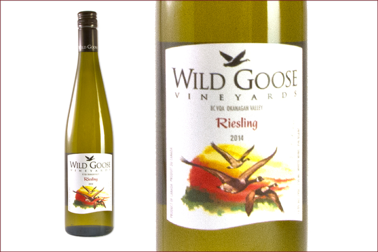 Wild Goose Vineyards and Winery 2014 Riesling wine bottle