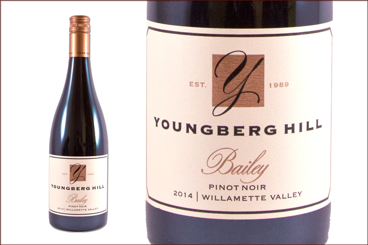 Youngberg Hill 2014 Bailey Pinot Noir