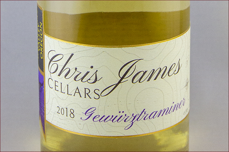 Chris James Cellars 2018 Gewrztraminer