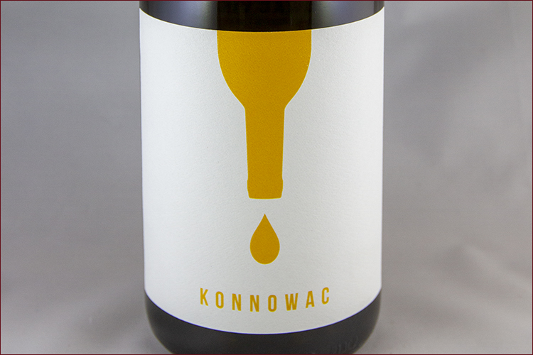 Upsidedown Wine 2018 Konnowac Co-Ferment White Rhne Blend bottle