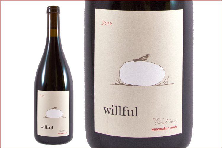 Willful Wine Co. 2014 Winemaker Cuvee Pinot Noir