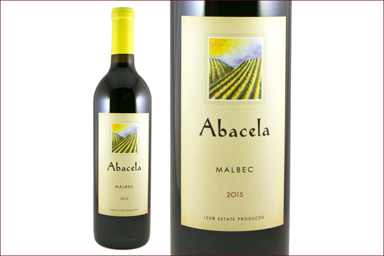 Abacela 2015 Malbec wine bottle