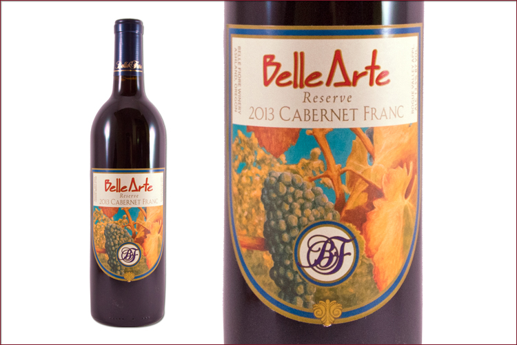 Belle Fiore 2013 Belle Arte Cabernet Franc wine bottle