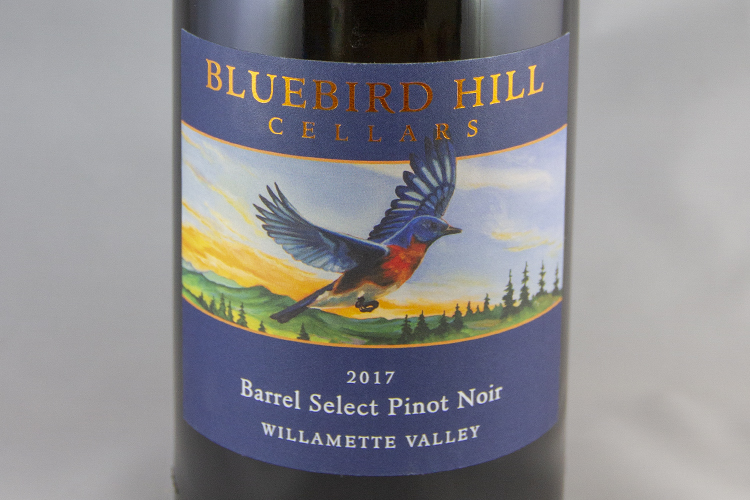 Bluebird Hill Cellars 2017 Barrel Select Pinot Noir