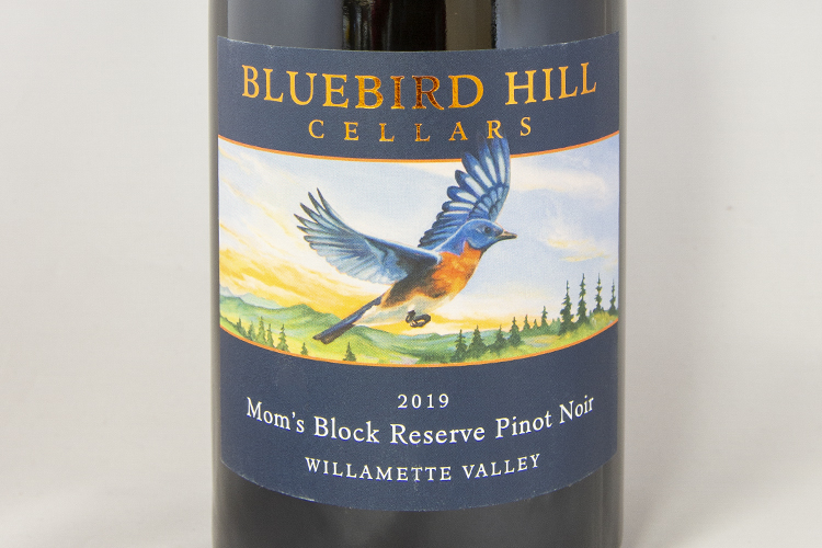 Bluebird Hill Cellars 2019 Mom's Block Reserve Pinot Noir