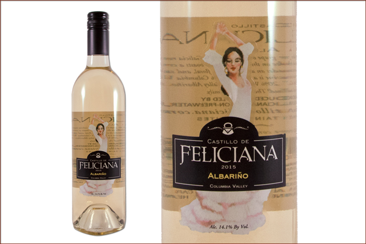 Castillo de Feliciana Vineyard & Winery 2015 Albarino wine bottle