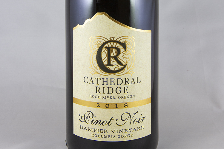 Cathedral Ridge Winery 2018 Dampier Vineyard Pinot Noir