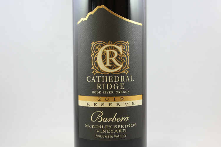 Cathedral Ridge Winery 2019 Reserve Barbera
