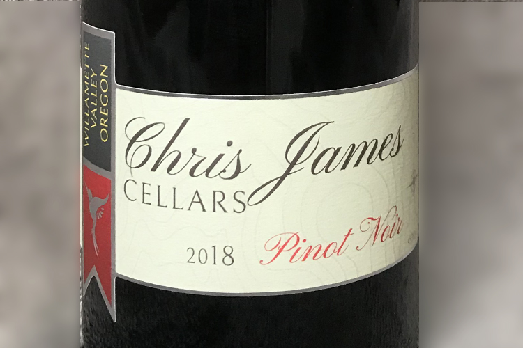 Chris James Cellars 2018 Pinot Noir