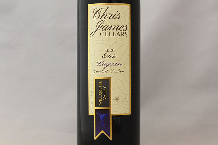 Chris James Cellars 2020 Lagrein