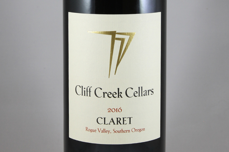 Cliff Creek Cellars 2016 Claret