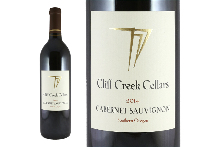 Cliff Creek Cellars 2014 Cabernet Sauvignon bottle