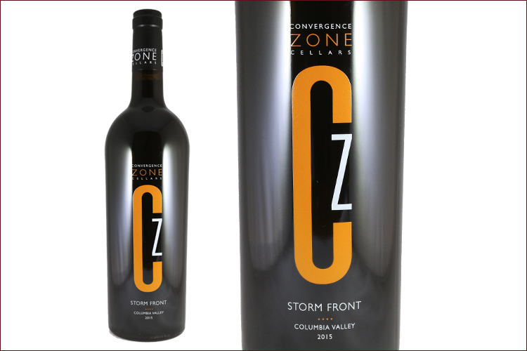 Convergence Zone Cellars 2015 Storm Front bottle