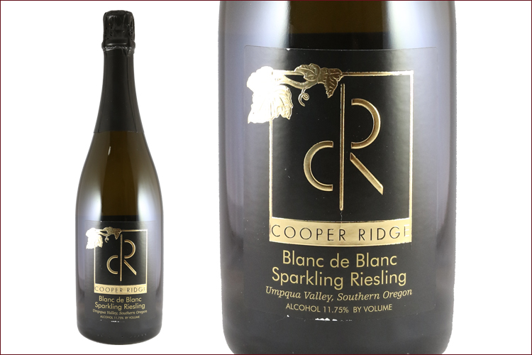 Cooper Ridge Vineyard Blanc de Blanc Sparkling Riesling (non-vintage) bottle