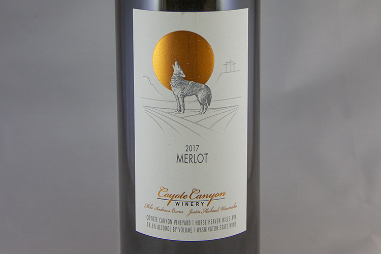 Coyote Canyon Winery 2017 Merlot