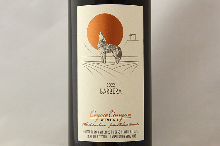 Coyote Canyon Winery 2022 Barbera