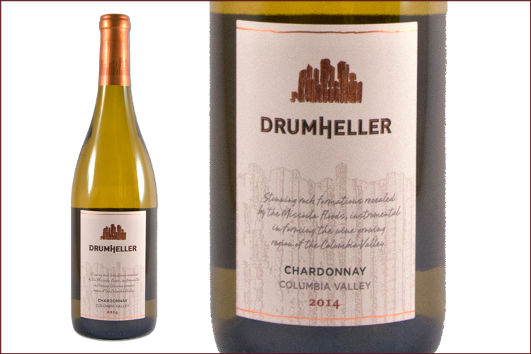 Drumheller Cellars 2014 Chardonnay wine bottle