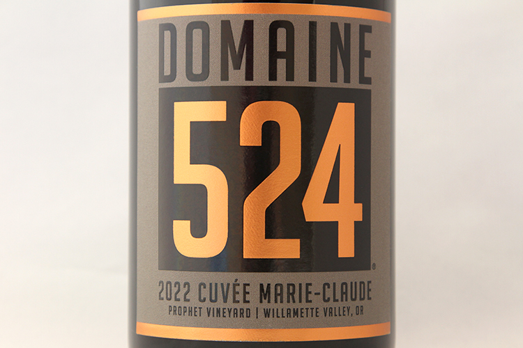 Domaine 524 2022 Cuvee Marie-Claude Pinot Noir