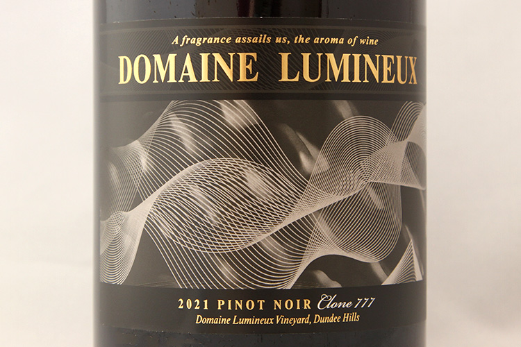 Domaine Lumineux 2021 Clone 777 Pinot Noir