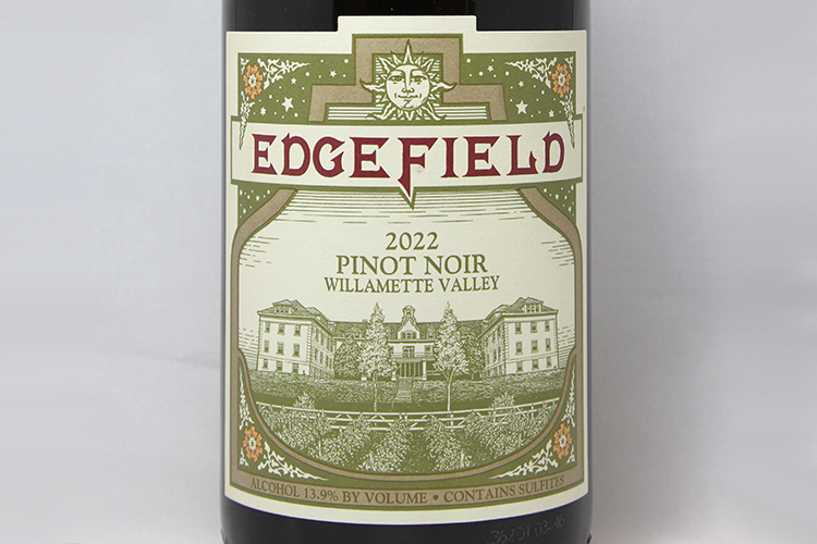 Edgefield Winery 2022 Pinot Noir