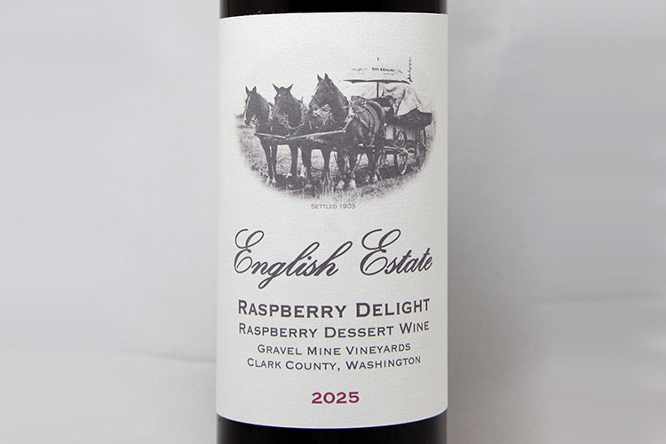 English Estate Winery	 2025 Raspberry Delight