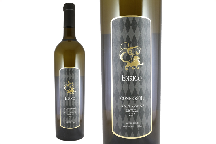 Enrico Winery 2017 Confessor bottle