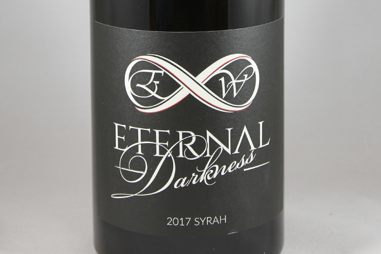 Eternal Wines 2017 Eternal Darkness Syrah