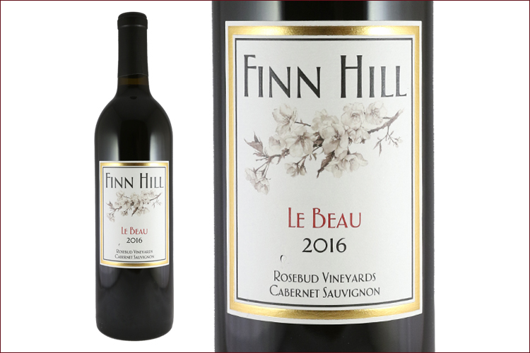 Finn Hill Winery 2016 Le Beau Cabernet Sauvignon bottle