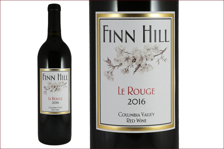 Finn Hill Winery 2016 Le Rouge bottle