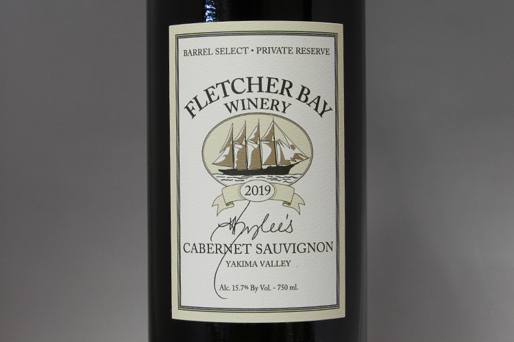 Fletcher Bay Winery 2019 Kylee's Cabernet Sauvignon