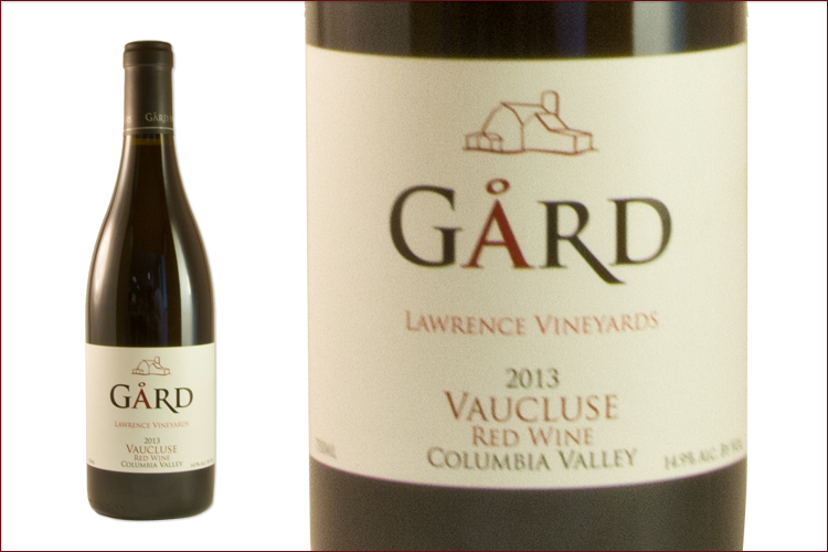 Gard Vintners 2013 Vaucluse Red Wine bottle