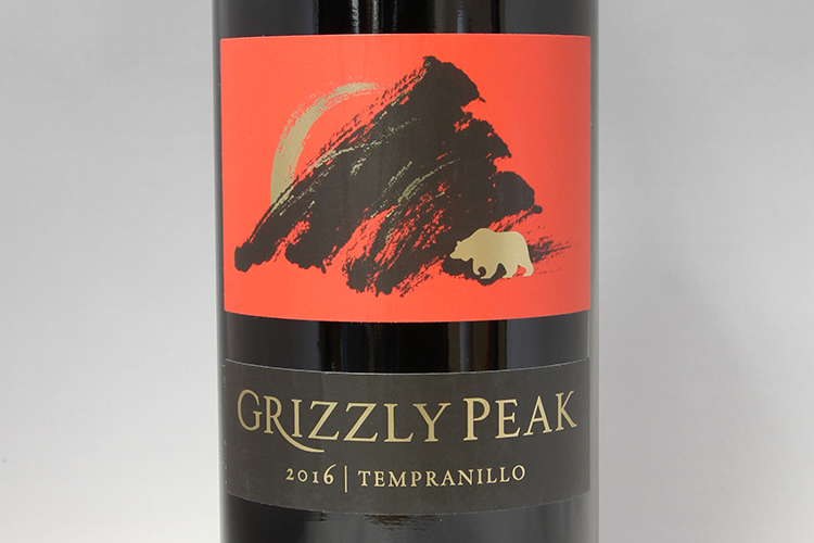 Grizzly Peak Winery 2016 Tempranillo