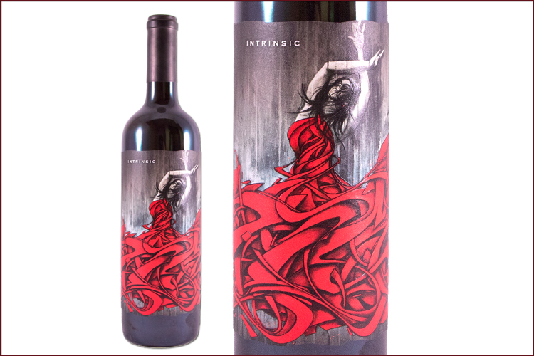 Intrinsic Wine Company 2015 Cabernet Sauvignon wine bottle