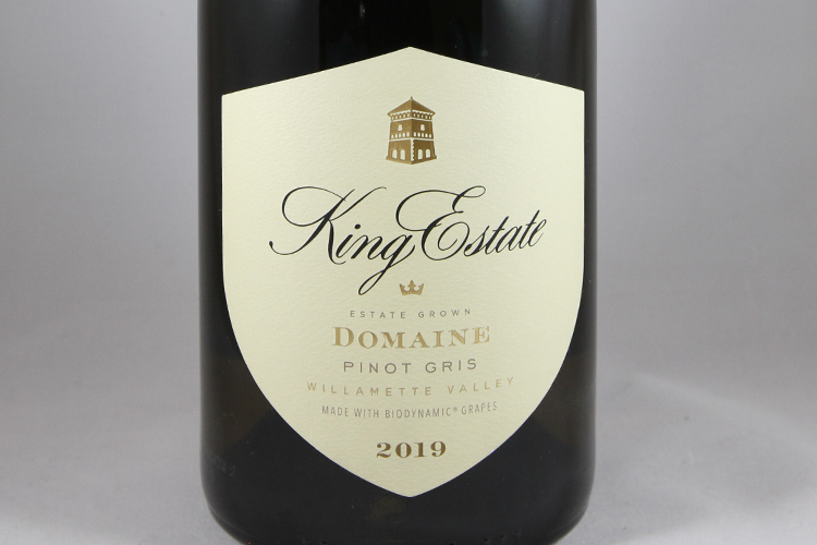 King Estate Winery 2019 Domaine Pinot Gris