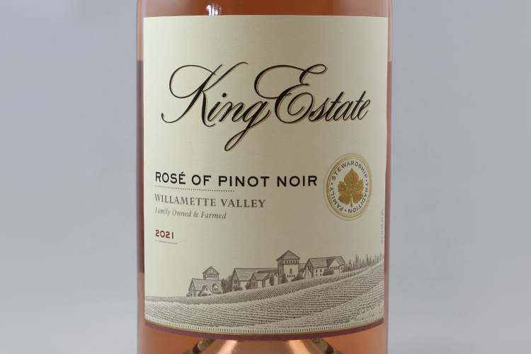 King Estate Winery 2021 Rose of Pinot Noir