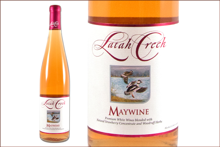Latah Creek Wine Cellars 2016 Maywine wine bottle