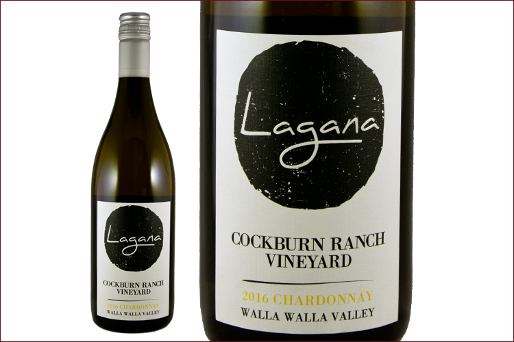 Lagana Cellars 2016 Cockburn Ranch Chardonnay wine bottle