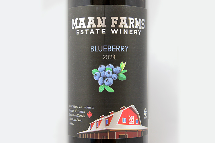 Maan Farms Estate Winery 2024 Blueberry